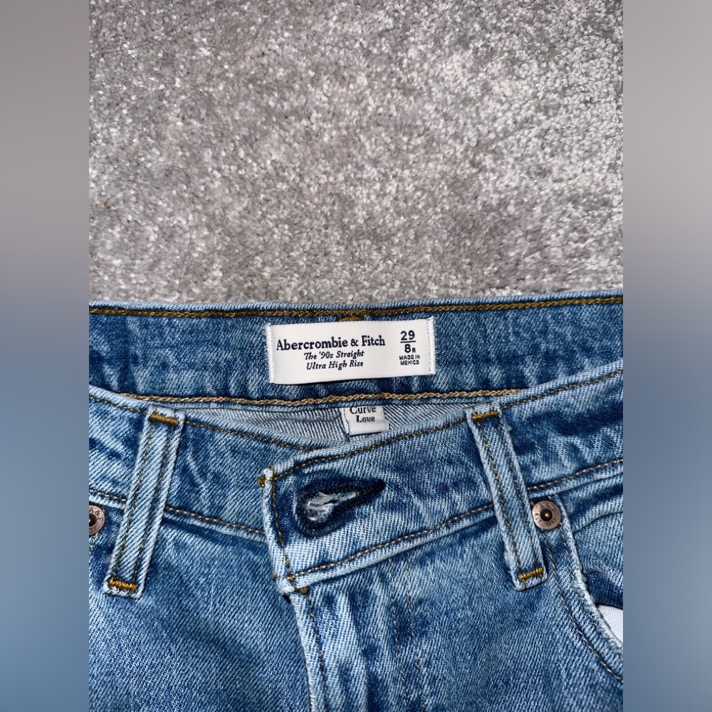 Abercrombie 90s ultra high rise